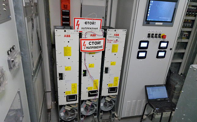 Диагностика, ремонт и ТО ПЧ ABB ACS800MD