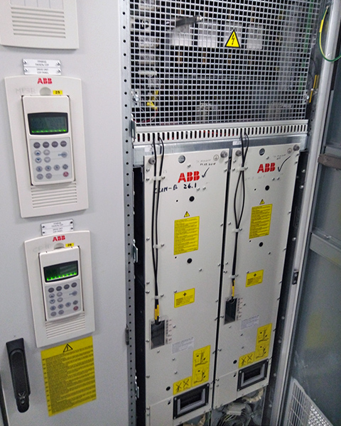 Диагностика, ремонт и ТО ПЧ ABB ACS800MD